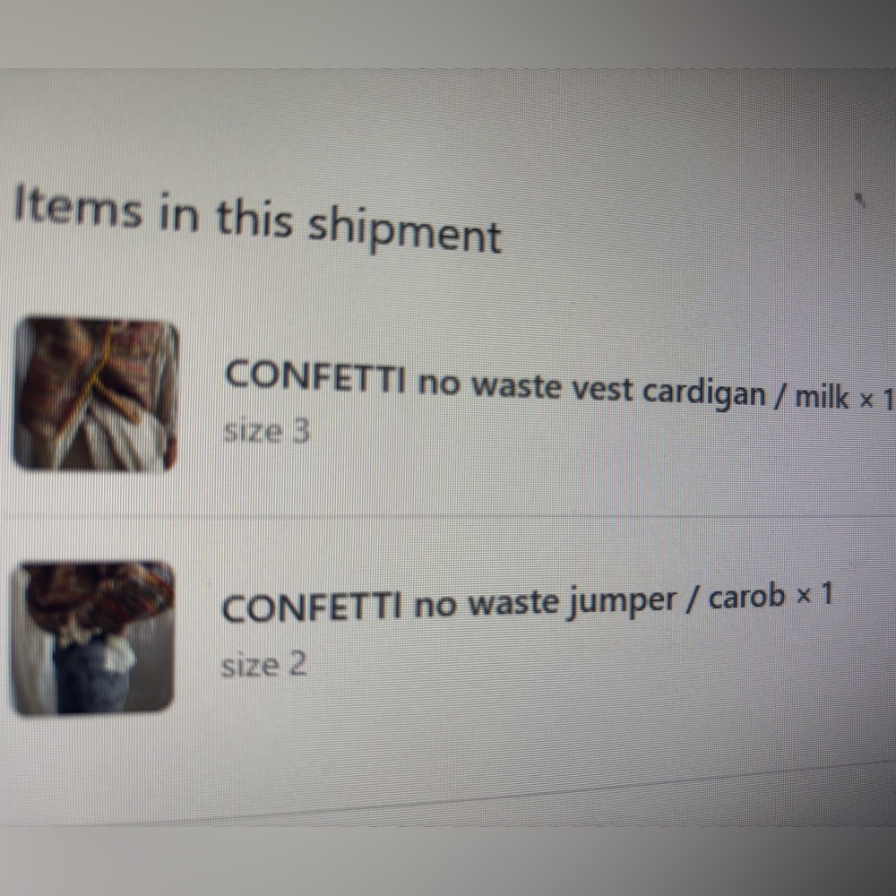 Jaggery London Confetti no waste vest cardigan SZ3 ** only tried on - Picture 8 of 8